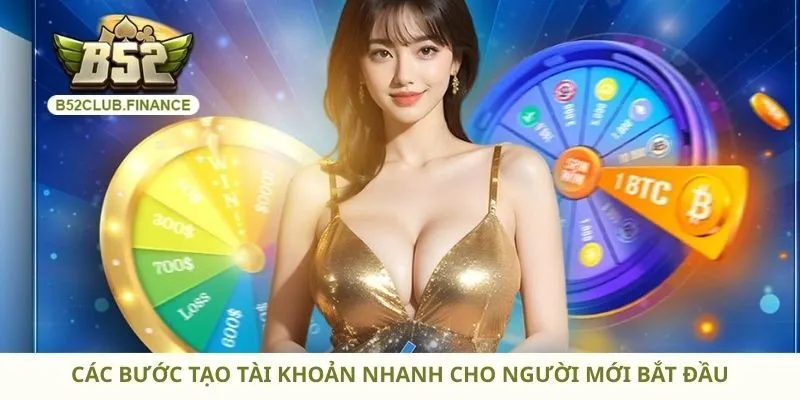 Các bước tạo tài khoản nhanh cho người mới bắt đầu