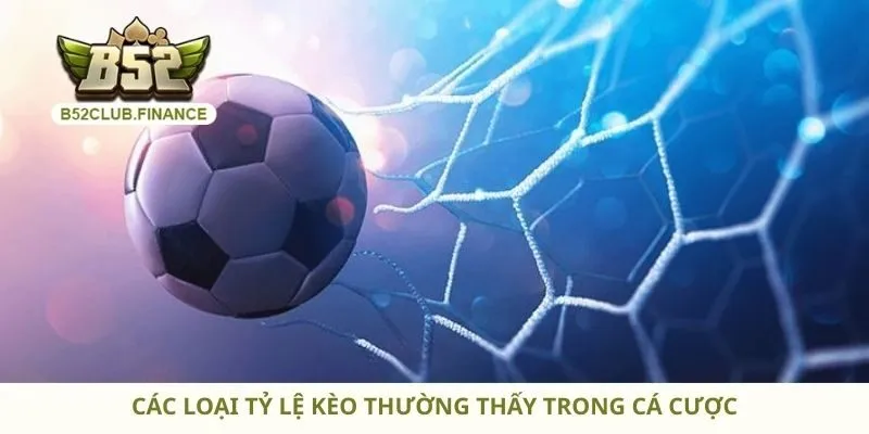 Các loại tỷ lệ kèo thường thấy trong cá cược