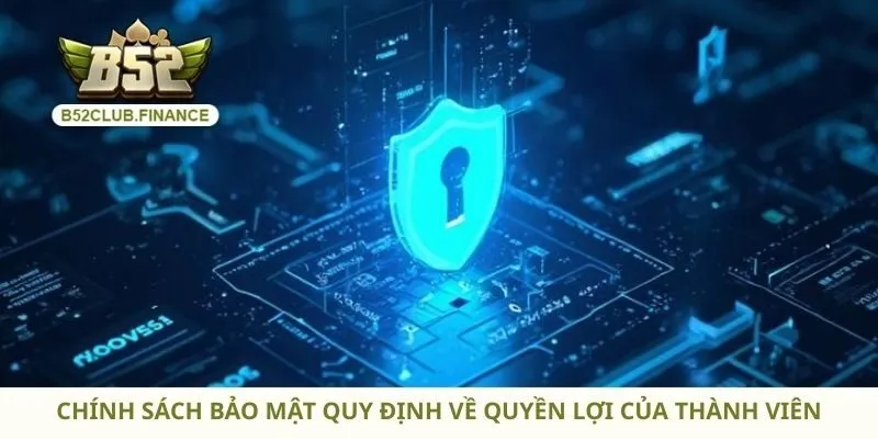 Chính sách bảo mật quy định về quyền lợi của thành viên