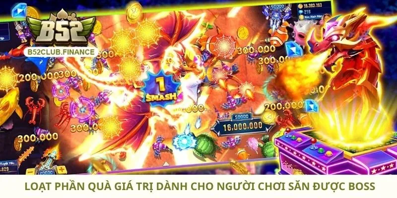 Loạt phần quà giá trị dành cho người chơi săn được boss