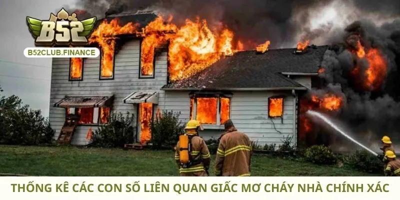 Thống kê các con số liên quan giấc mơ cháy nhà chính xác